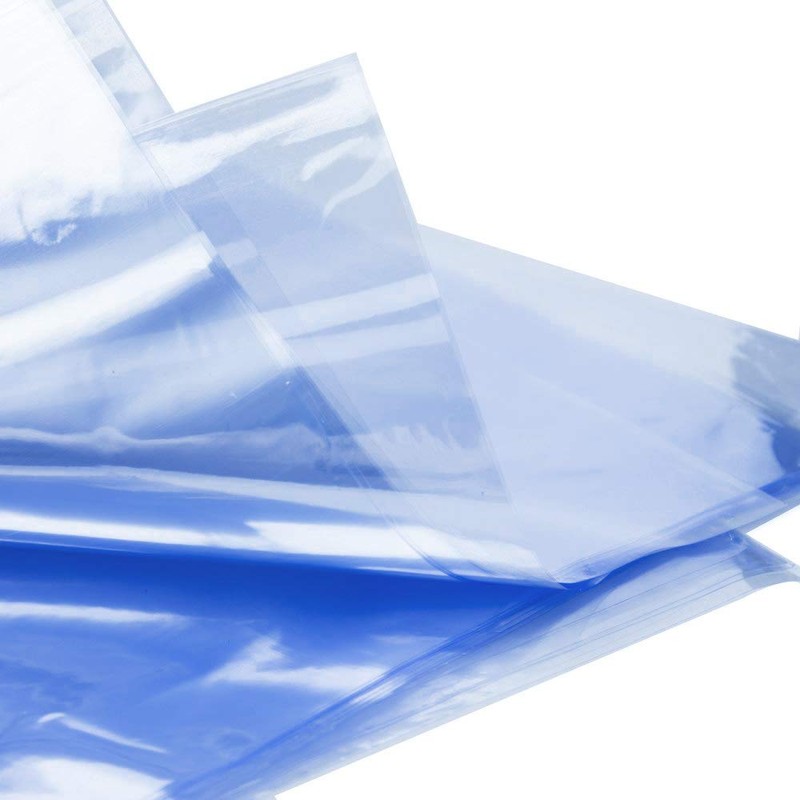 LazyMe Shrink Wrap Bags, 4 x 4 inch, PVC Heat