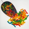 FirstChoiceCandy Sweet & Sour Gummy Worms, Multi Flavors and Solid