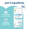 WaterWipes Sensitive+ On The Go Wipes, 3-In-1 Cleans, Cares, Protects,