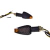 2EXTREME Mini LED indicator, universal, design with tinted smoke glass,