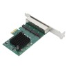 PCIe X1 Network Card 4 RJ45 Port 1000M High Speed