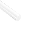 sourcing map Acrylic Round Rod, Clear,15/32" Diameter 12-1/4" Length, Solid