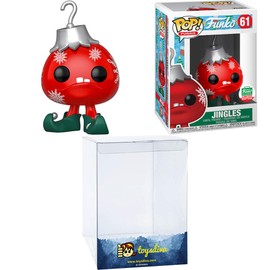 Jingles (Funk o-Shop Exc): Funk o Pop! Vinyl Figure Bundle with 1 Compatible 'ToysDiva' Graphic Protector (061 - 39174 - B)