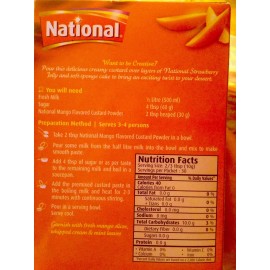 Mango Custard Powder By National