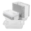 TAICHEUT 60 Pack 1.5 Lb Aluminum Loaf Pans, Silver Small