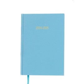 2024-2025 Academic Diary A5 Day a Page Appointment Mid Year Organiser Student Teacher Planner (Turquoise)