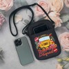 CMNIM Transportation Squad Gift Scho-l Bus Driver Mini Crossbody Wallet