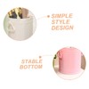 FUNOMOCYA 3pcs Desk Trash Can Makeup Brush Holder Cute Pen