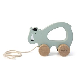 Trixie Wooden Pull Along Animal (Polar Bear)
