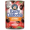 Early California 5.75 oz. Ripe Pitted Jumbo Olives, 12-Cans