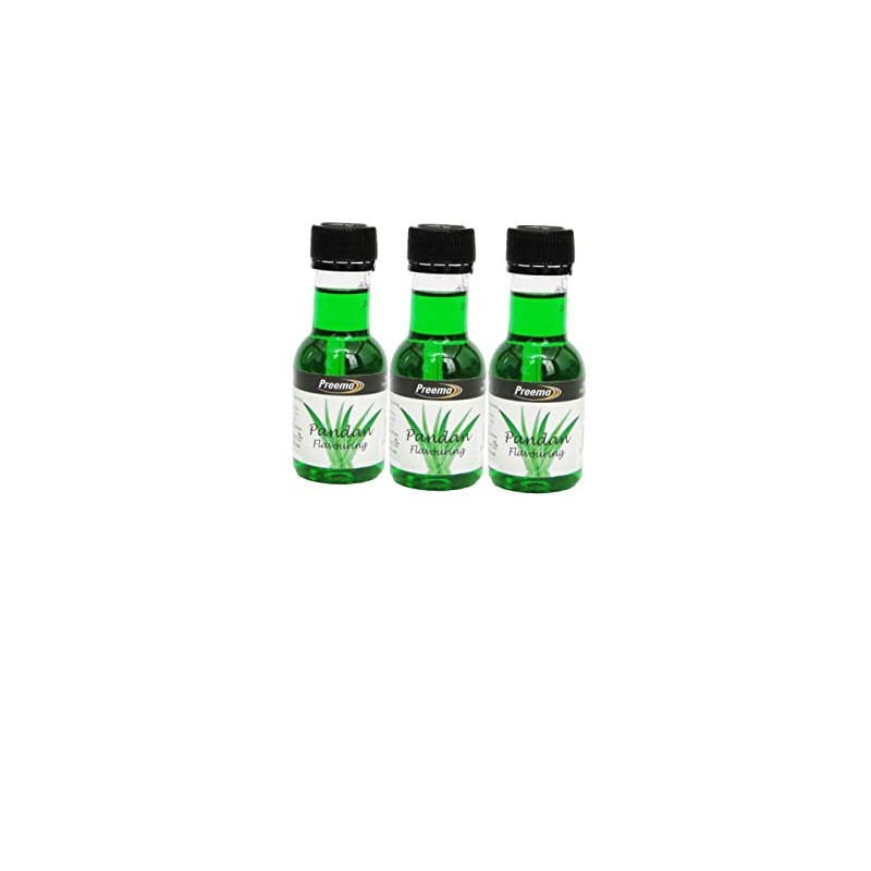 Preema | Pandan | Flavouring Essence | (3X28ml) Pack