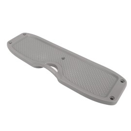 Transom Mounting Plate, Lightweight Tough Widely Used Outboard Engine Bracket PVC for Rubber Dinghy (Grey)