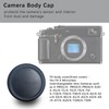 Camera Body and Rear Lens caps Compatible with FX Camera