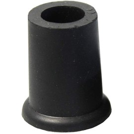 Rubber Buffer for Poles and Umbrellas Black 10 mm