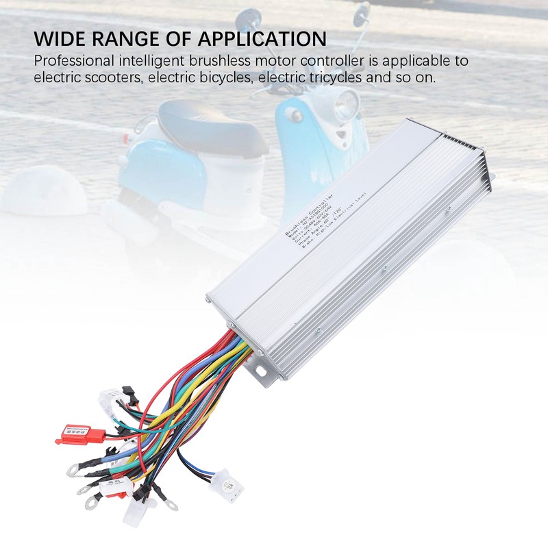 48V 60V 64V 1500W Electric Scooter Controller Intelligent Brushless Motor