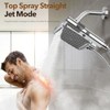 JDO High Pressure Rain Shower Head with Handheld Spray, 7