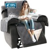 H.VERSAILTEX 100% Waterproof Recliner Chair Covers 1-Piece Reversible Recliner Covers