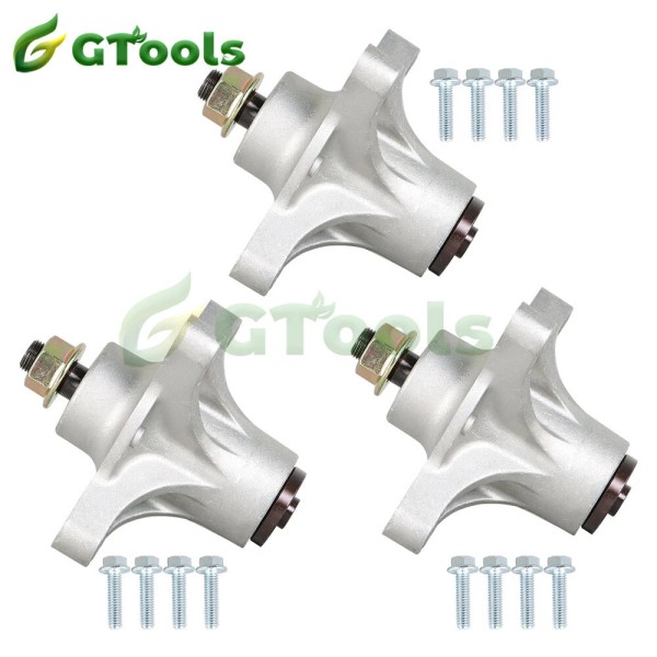 For Exmark, For Toro 3 Pack Spindle Assembly For Toro