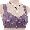 Daisy Bras for Older Women No Underwire Front Closure Comfort