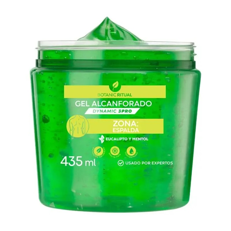 Gel Alcanforado Con Eucalipto Y Mentol Fuller 400 G