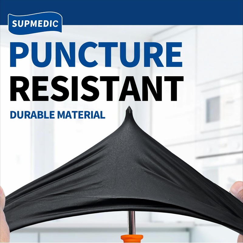 Supmedic Supmedic Disposable Nitrile Gloves, Chemical Resistant, Powder-Free, Latex-Free, Food