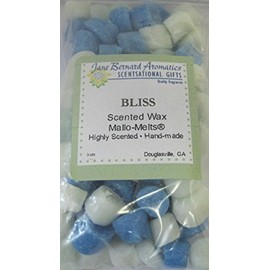 Bliss Scented Hand Made Candle Tart Wax Melts_3 Oz_Use in Any Candle, Electric Tart/Oil Warmer_ Bag-Jane Bernard
