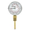 PIC Gauges TRI-HD-302L-E Bottom Mount Industrial Heavy Duty Round Dial