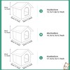 Whiwhi Cat House Cat Cave for Indoor Dog House with