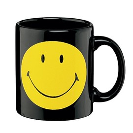 Könitz Kaffeebecher, Keramik, schwarz, 12 x 8.5 x 9.5 cm