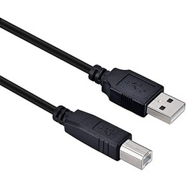WEARE USB-B a USB-A Cable PC Cable Cable de computadora compatible con Audio-Technica AT2020USB+, bola de nieve azul, TONOR, UHURU UM-925, MAONO AU-PM421 AU-A04, Bonke, Neewer, Dschlzy Micrófono de