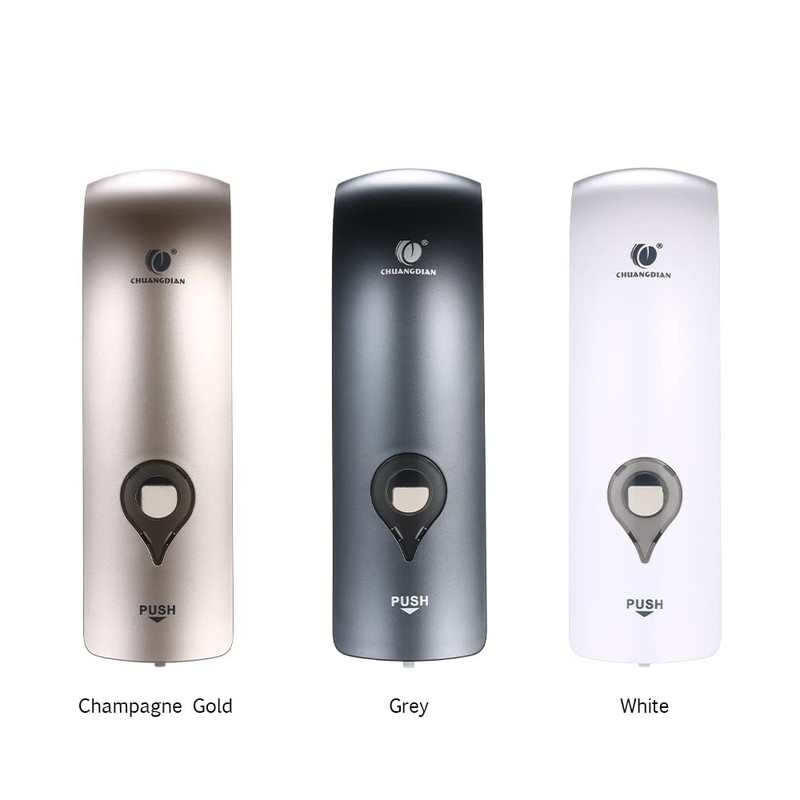 Soap Dispenser, 300ml No Drilling Wall Mounted Single-Head Manual Soap