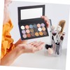 IWOWHERO Magnetic Eyeshadow Container Makeup Palette Pans Scraper Magnetic Eyeshadow