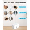 DAYBETTER Smart Plug 15A/1800W, Smart Plugs That Compatible with Alexa