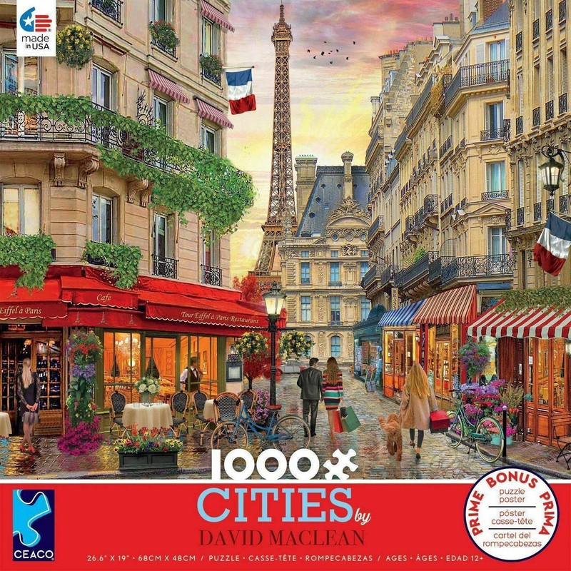 Hammond toys Cities David Maclean 1000 Piece Puzzle