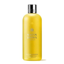 Champú purificador Molton Brown con media hindú, 10 oz.