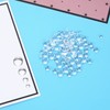 700 Pieces Clear Dewdrop Water Droplets Embellishments Round Clear Dew