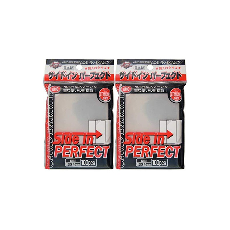 KMC Card Barriers Side In Perfect 100 Pack (2 Pack)