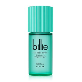 Billie AHA Deodorant 24-hour Odor-Preventing Gel, Aluminum-Free, Tidal Rose, 1.7oz