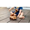 PoppyBabyCo Handcrafted Wooden Catapult Sling Shot Toy