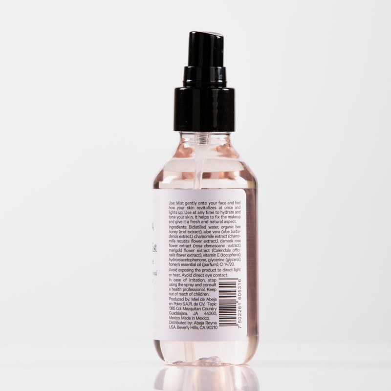 ABEJA REYNA Rose Facial Mist with Organic Honey & Aloe