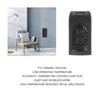 Space Heater 400W PTC Ceramic Heating Small Self Controlled Constant