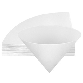 NACHLYNN 20pcs Fryer Oil Filter, Deep Fryer Oil Filter 10 inch Non-Woven Filter Cones Cooking Oil Filters Maple Syrup Filters Beeswax Filters Grease Filter Cones for Restaurant Kitchen Cafe Hotel