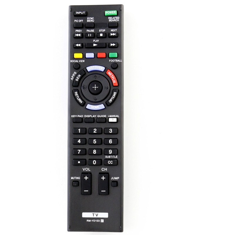 New RM-YD103 RMYD103 Universal Remote Control Fit for Sony TV