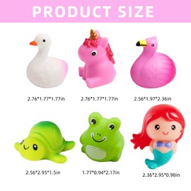 6 Pcs Light Up Bath Toys For Babies,Baby Bath Toys, Led Kids Sensory Toys Baby Light Up Sensory Toys,Liquid Sensor Toddler Bath Toys Sensory Bath Toys For Autism,Boys Girls Toddler Gifts