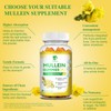 (3 Pack) 9 in 1 Mullein Gummies for Lung Cleanse