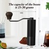 Coffee Grinder, Manual Coffee Grinder,Simple operation, Easy to carry,Adjustable Coffee