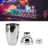 Bar Cocktail Shaker Stainless Steel Rust Proof Kitchen Bartender Mixed