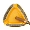 Cigar Ashtray Triangle- Large Rest Outdoor Cigars Ashtray for Patio/Outside/Indoor