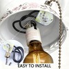 Dotlite 2Pack Ceiling Fan Pull Chain Light Switch Zing Ear