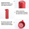 310ml Glass Cup with Lid Portable Dual Purpose Water Mug